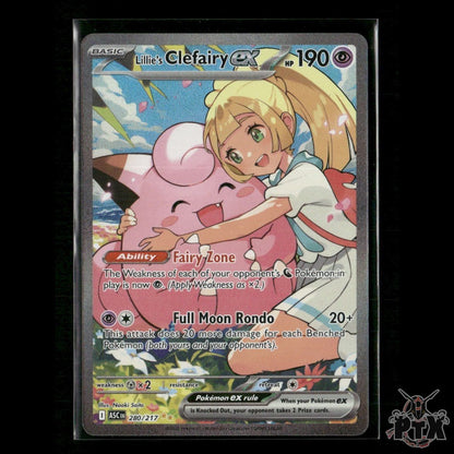 Lillie's Clefairy ex 280/217 ME: Ascended Heroes NM Pokemon