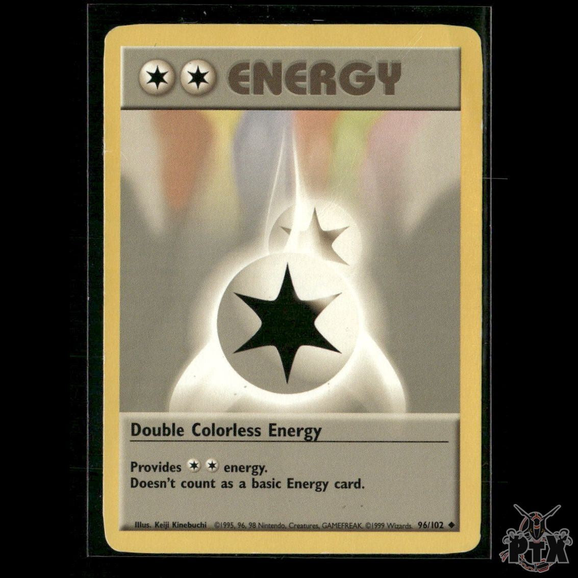 Double Colorless Energy 96/102 Base Set HP Pokemon