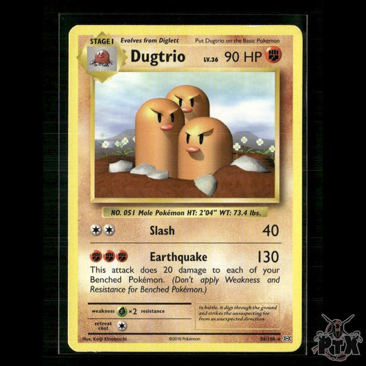 Dugtrio 56/108 XY - Evolutions NM Pokemon