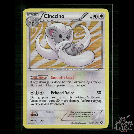 Cinccino 105/113 Legendary Treasures NM Pokemon