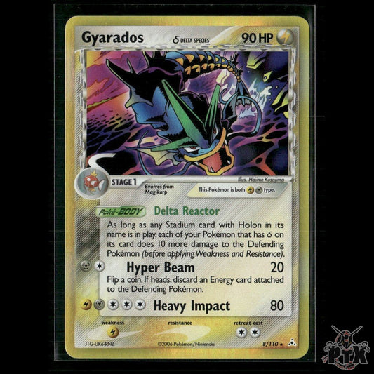 Gyarados (Delta Species) 8/110 EX Holon Phantoms LP Pokemon