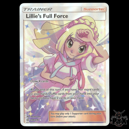 Lillie's Full Force #230/236 Cosmic Eclipse LP/Lightly Played Pokemon 2019