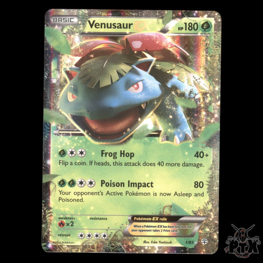 Venusaur EX #1/83 Generations NM/Near Mint Pokemon 2016