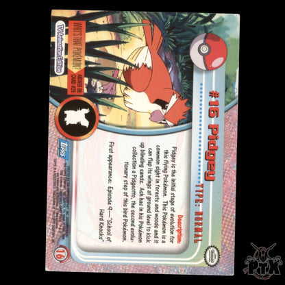 Topps Pidgey #16 Series 1 Pokemon 2000