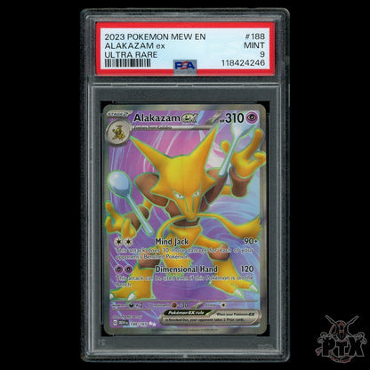 Alakazam ex #188/165 PSA 9 151 Pokemon 2023