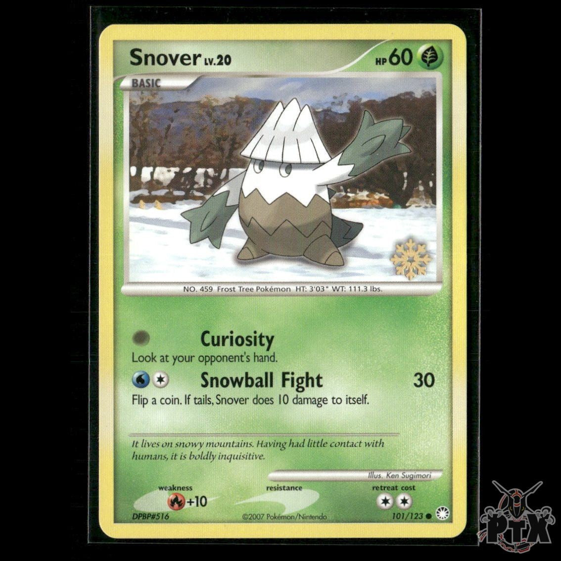 Snover 101/123 Countdown Calendar Promos LP Pokemon