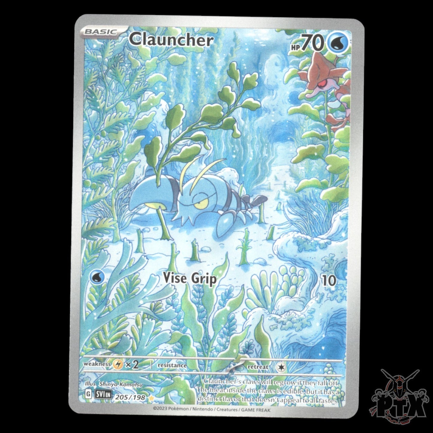 Clauncher #205/198 Scarlet & Violet Base NM/Near Mint Pokemon 2023