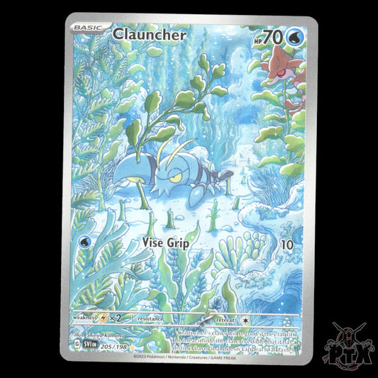 Clauncher #205/198 Scarlet & Violet Base NM/Near Mint Pokemon 2023