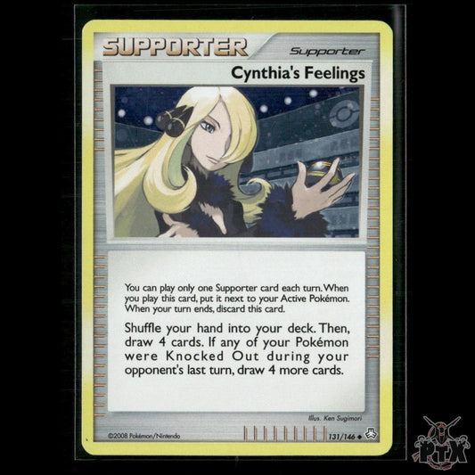 Cynthia's Feelings (Cosmos Holo) 131/146 Promo NM Pokemon