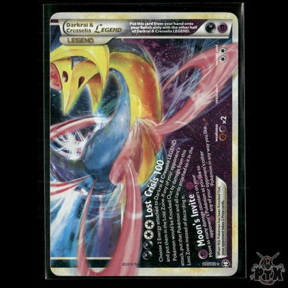 Darkrai & Cresselia Legend (Bottom) 100/102 Triumphant LP Pokemon