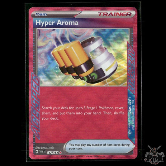 Hyper Aroma 152/167 SV06: Twilight Masquerade NM Pokemon 2024