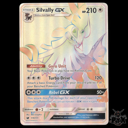 Silvally GX #119/111 Crimson Invasion NM/Near Mint Pokemon 2017