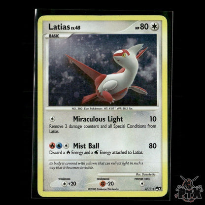 Latias Holo 3/17 POP Series 7 MP Pokemon