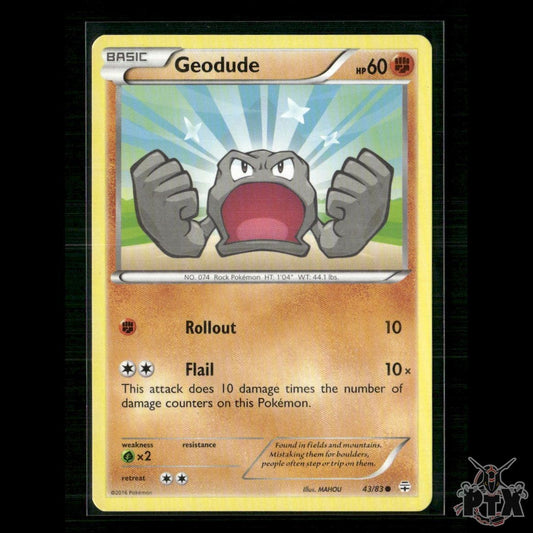 Geodude 43/83 Generations NM Pokemon
