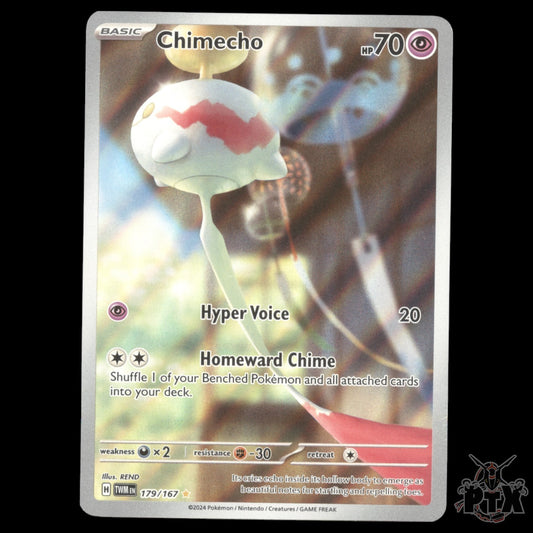 Chimecho #179/167 Twilight Masquerade NM/Near Mint Pokemon 2024
