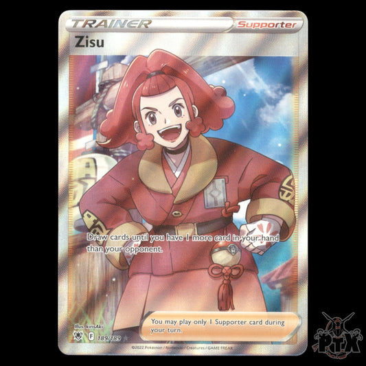 Zisu #189/189 Astral Radiance NM/Near Mint Pokemon 2022