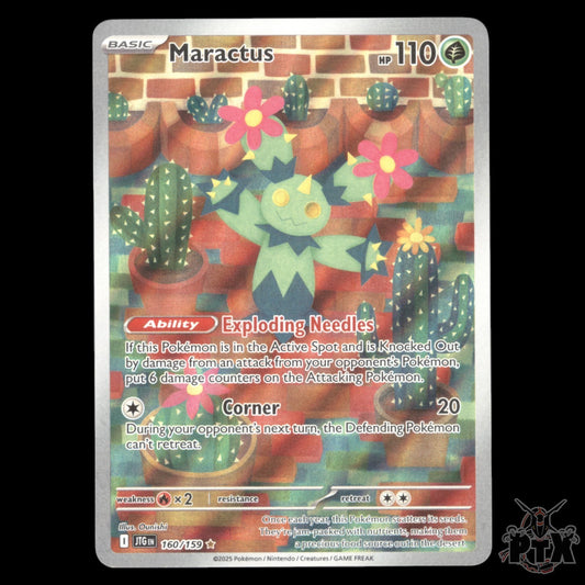 Maractus #160/159 Journey Together NM/Near Mint Pokemon 2025