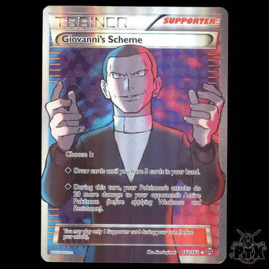 Giovanni's Scheme #62/162 Breakthrough LP/Lightly Played Pokemon 2015