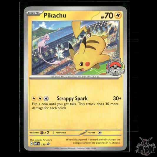 Pikachu 190 SV: Scarlet & Violet Promo Cards NM Pokemon