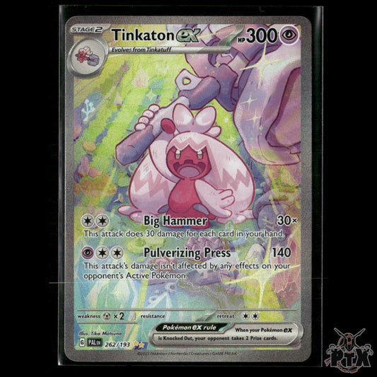 Tinkaton ex 262/193 SV02: Paldea Evolved NM Pokemon