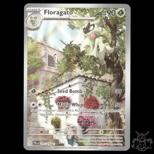 Floragato #197/193 Paldea Evolved NM/Near Mint Pokemon 2023