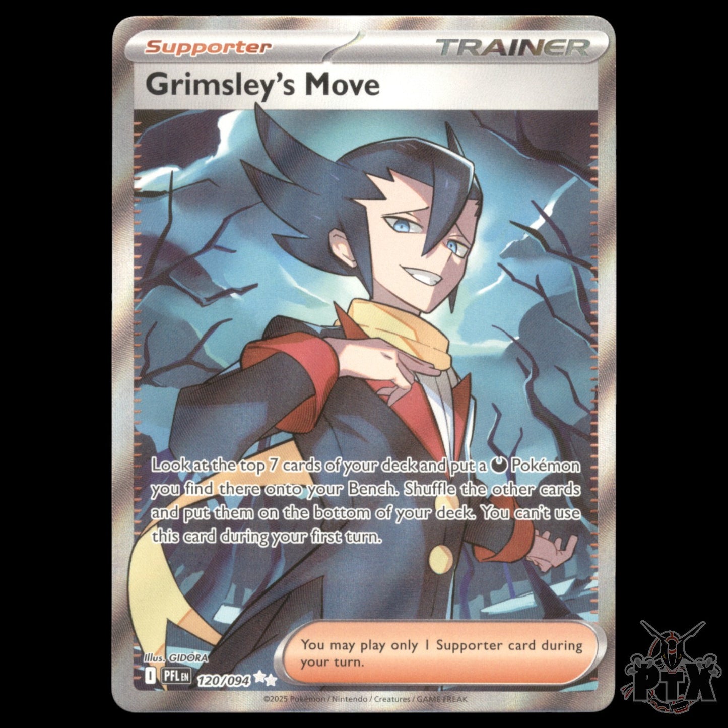 Grimsley's Move - 120/094 ME02: Phantasmal Flames NM Pokemon