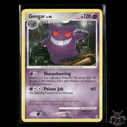 Gengar 17/99 Arceus MP Pokemon