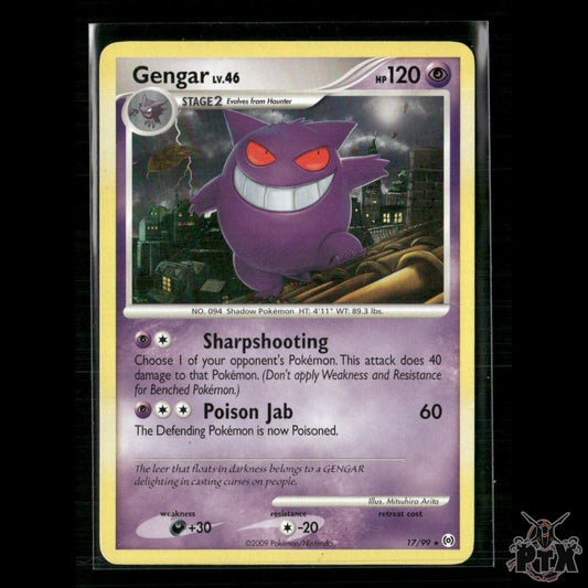 Gengar 17/99 Arceus MP Pokemon
