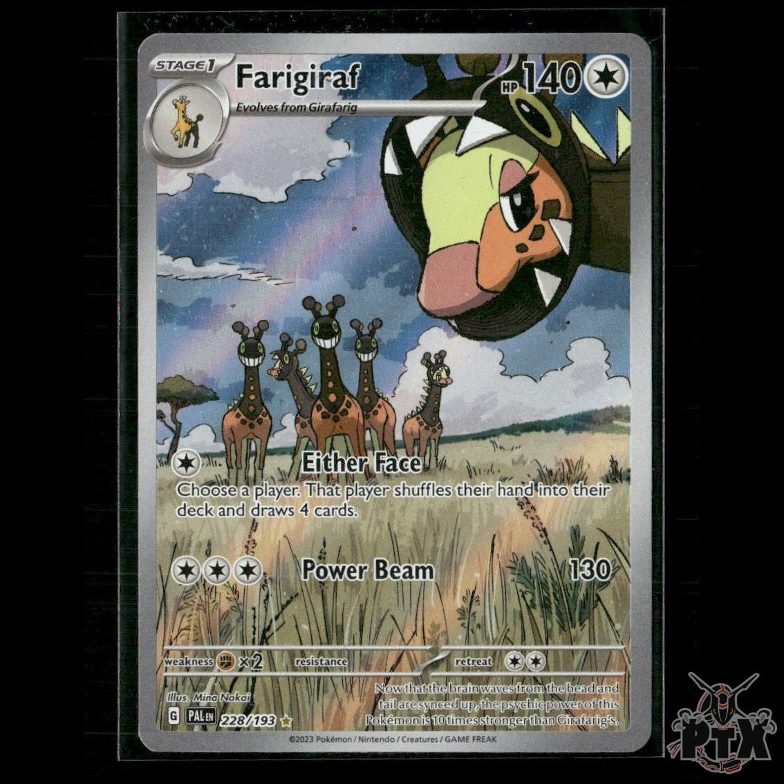 Farigiraf 228/193 SV02: Paldea Evolved NM Pokemon