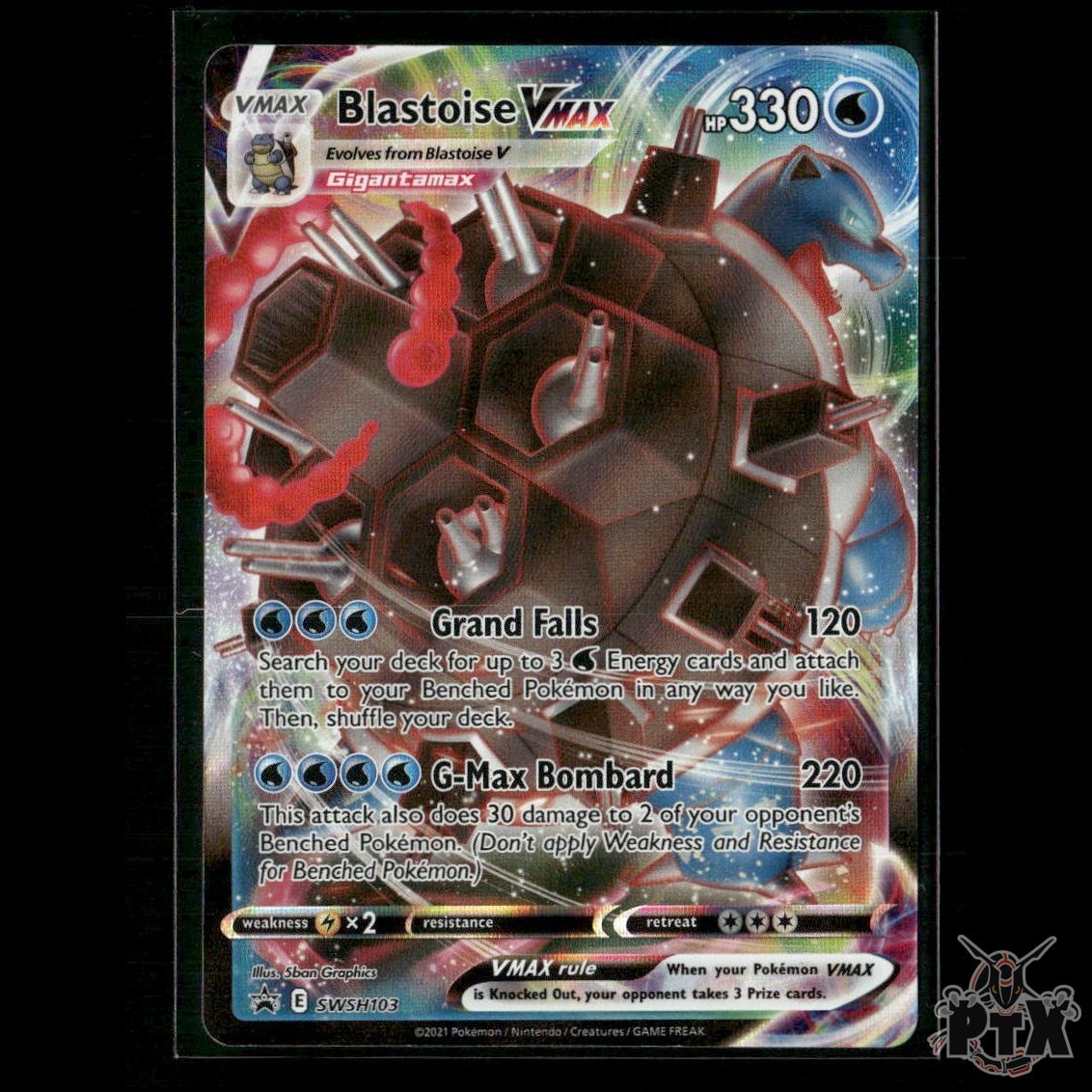 Blastoise VMAX SWSH103 SWSH: Sword & Shield Promo Cards NM Pokemon