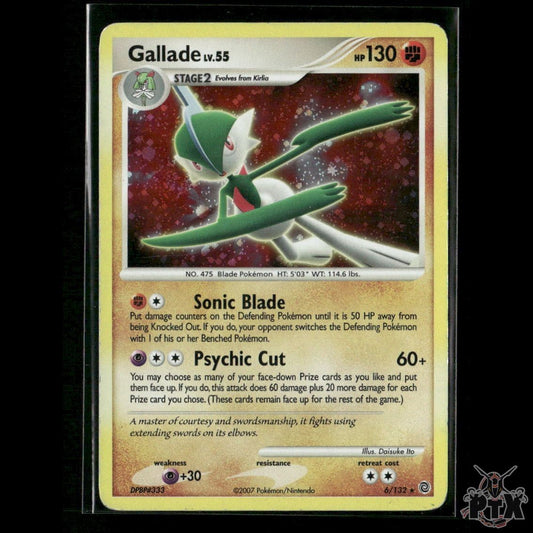 Gallade Holo 6/132 Secret Wonders MP Pokemon