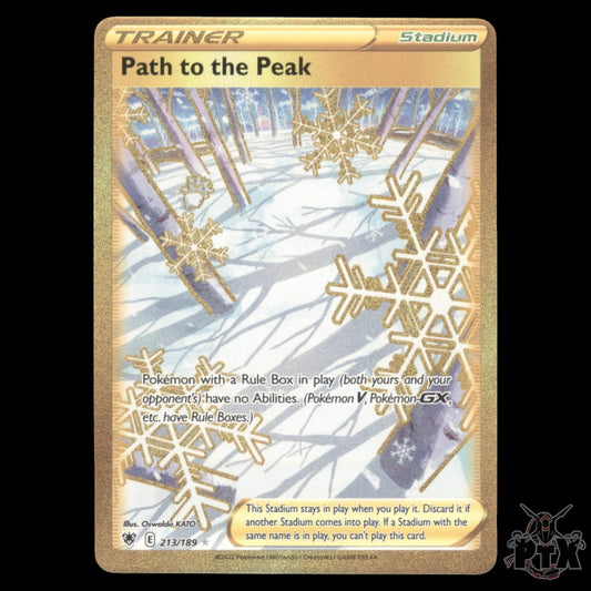 Path to the Peak #213/189 Astral Radiance NM/Near Mint Pokemon 2022