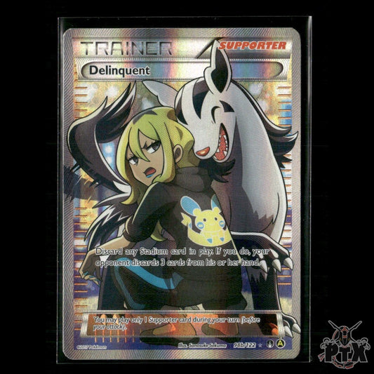Delinquent 98b/122 (Full Art) Alternate Art Promos NM Pokemon
