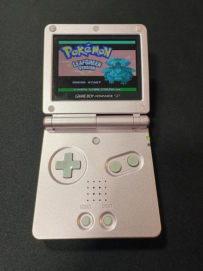 Nintendo Gameboy Advance SP Pearl Pink AGS-101 Working & Charger Inlcuded