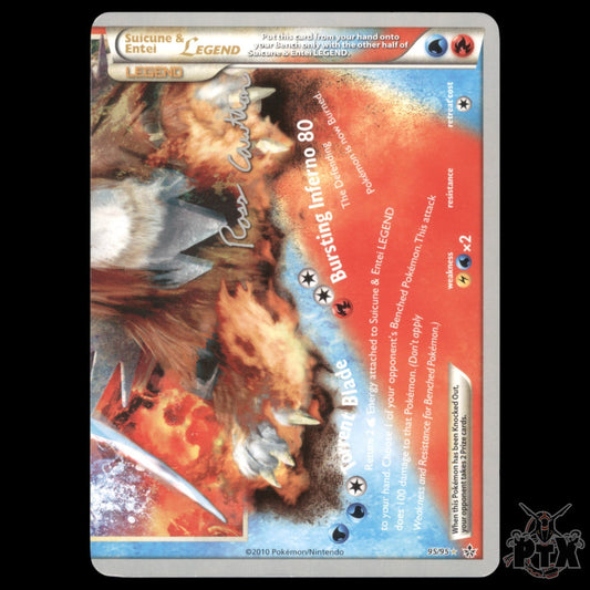 Suicune & Entei Legend #95/95 World Championships 2011 NM/Near Mint Pokemon
