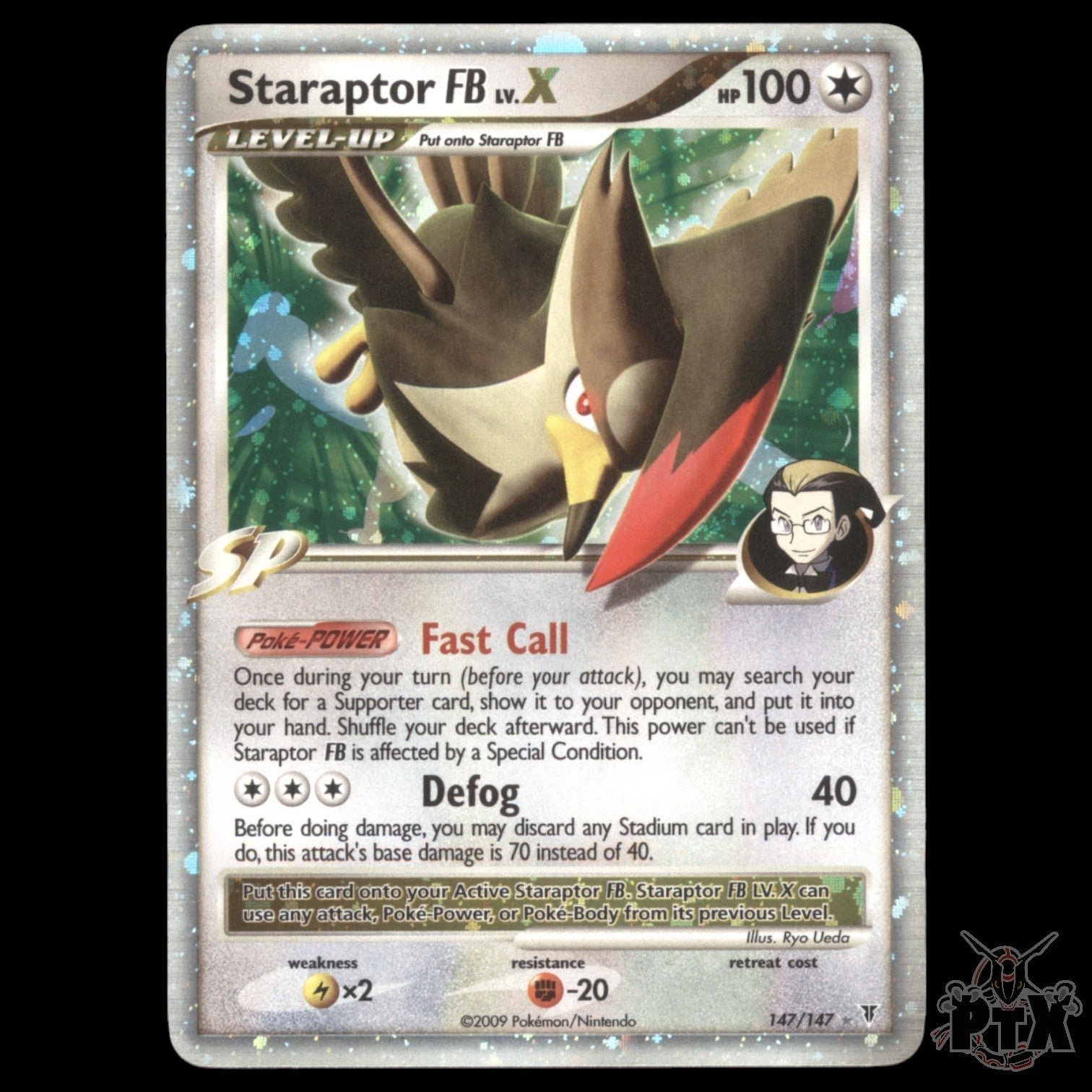 Staraptor FB LV. X #147/147 Supreme Victors NM/Near Mint Pokemon 2009