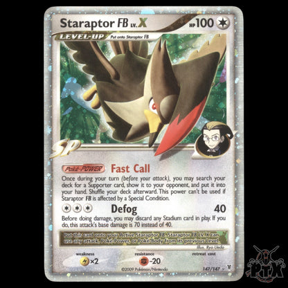 Staraptor FB LV. X #147/147 Supreme Victors NM/Near Mint Pokemon 2009