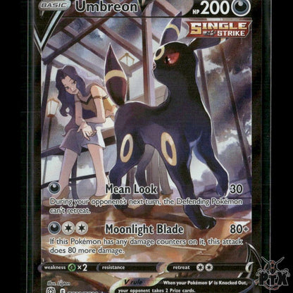 Umbreon V TG22/TG30 SWSH09: Brilliant Stars Trainer Gallery NM Pokemon