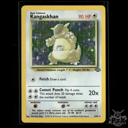 Kangaskhan Holo 5/64 Jungle LP Pokemon