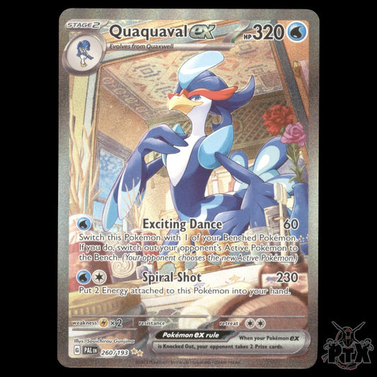 Quaquaval ex #260/193 Paldea Evolved NM/Near Mint Pokemon 2023