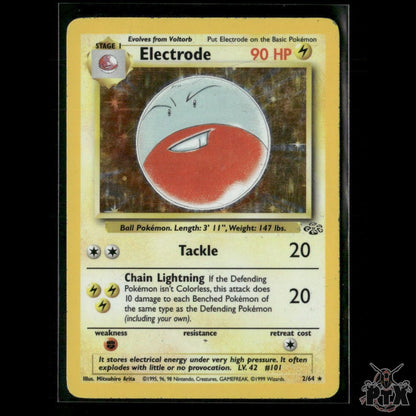 Electrode 2/64 Jungle MP Pokemon