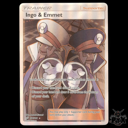 Ingo & Emmet #176/181 Team Up NM/Near Mint Pokemon 2019