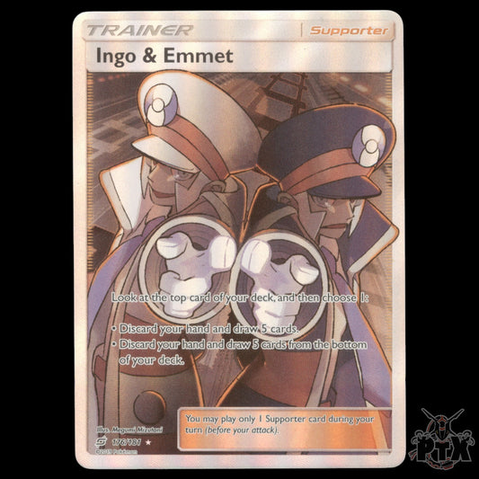 Ingo & Emmet #176/181 Team Up NM/Near Mint Pokemon 2019