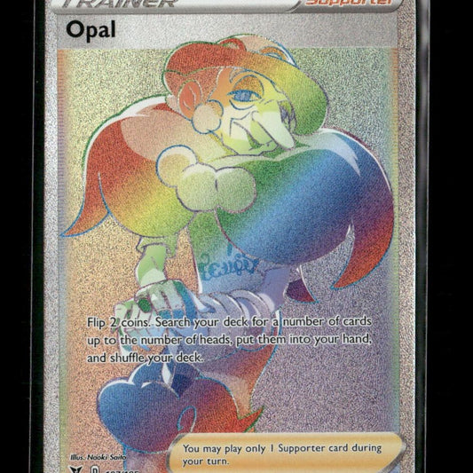 Opal (Secret) 197/185 SWSH04: Vivid Voltage NM Pokemon 2020