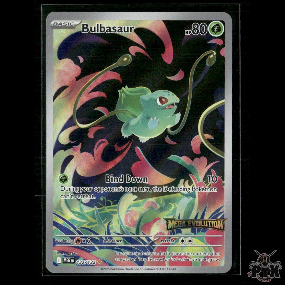 Bulbasaur 133/132 (Stamped) Mega Evolution Promo NM Pokemon