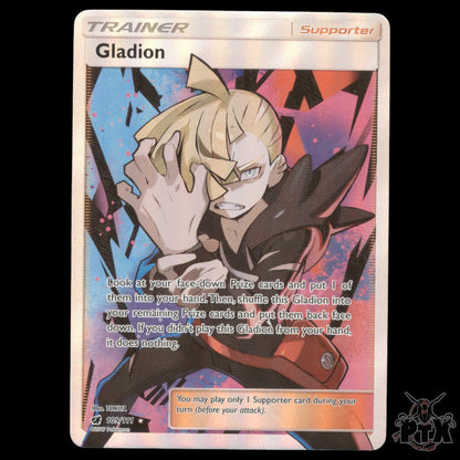 Gladion #109/111 Crimson Invasion NM/Near Mint Pokemon 2017