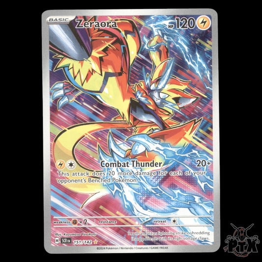 Zeraora #151/142 Stellar Crown NM/Near Mint Pokemon 2024
