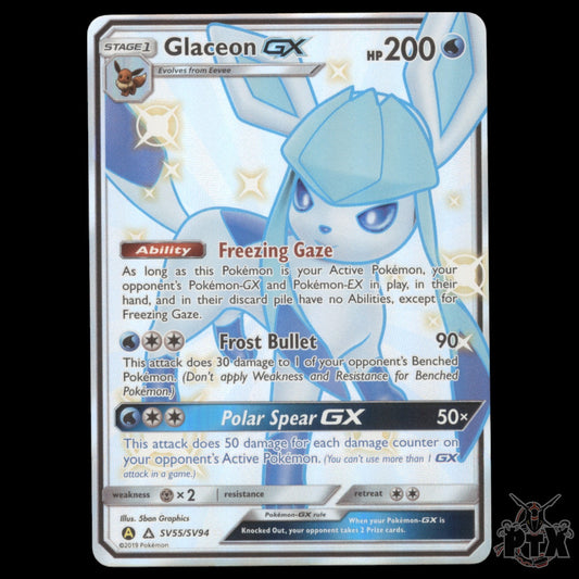 Glaceon GX #SV55/SV94 Hidden Fates NM/Near Mint Pokemon 2019