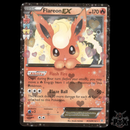 Flareon EX #RC6/RC32 Generations NM/Near Mint Pokemon 2016
