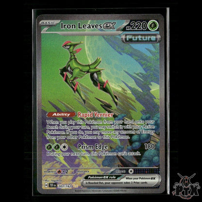 Iron Leaves ex 203/162 SV05: Temporal Forces NM Pokemon